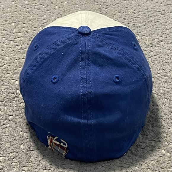New York Giants Hat Men M/L Blue Embroidered Logo NFL Vintage Old Orchard Reebok - Picture 4 of 16